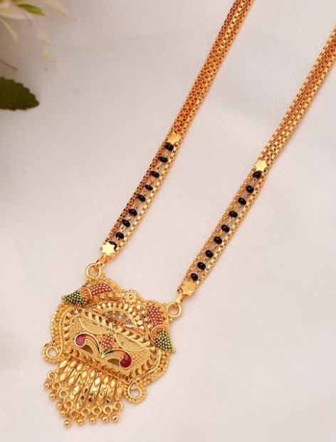 Medium Length Gold Mangalsutra