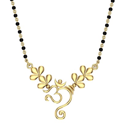 Single Chain Daily Wear Gold Mangalsutra