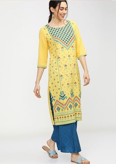 Straight Kurti Design