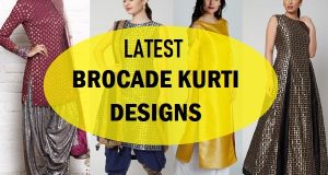 latest brocade kurti designs