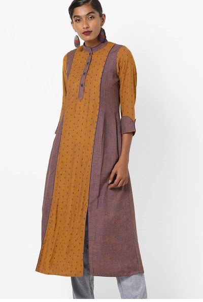 paneled kurti