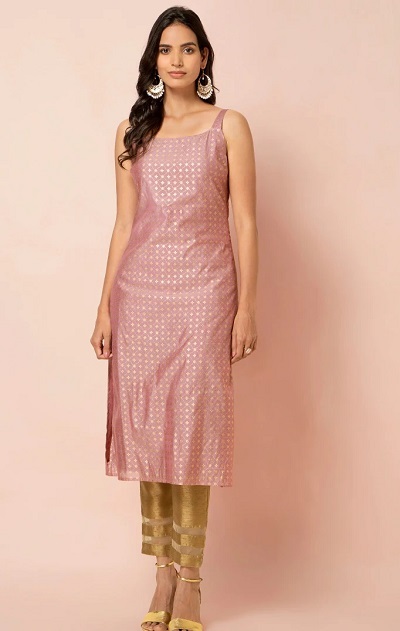 sleeveless kurti