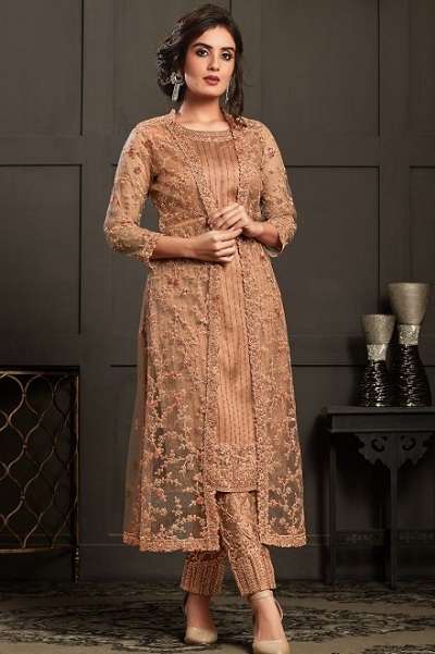 10 Trending Kurtis with Long Jacket Style That You Need to Buy Right Away  2019
