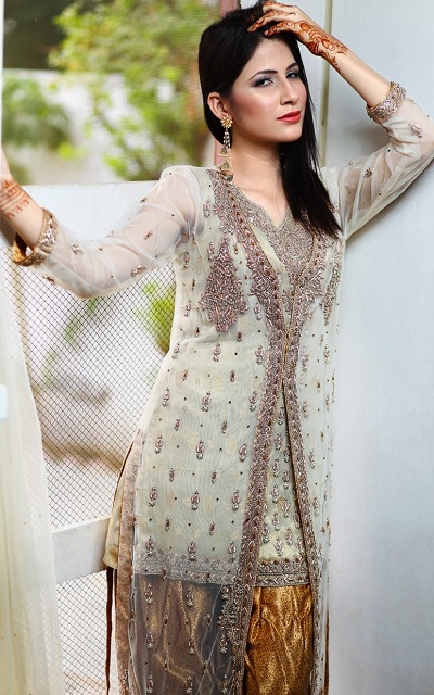 Rich Embroidered Short Punjabi Suit