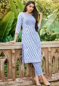 Latest 40 Types of Boat Neck Kurti Designs (2022) - Tips and Beauty