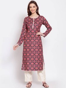 Latest 35 Types of Woolen Kurti Designs for Women - Tips and Beauty