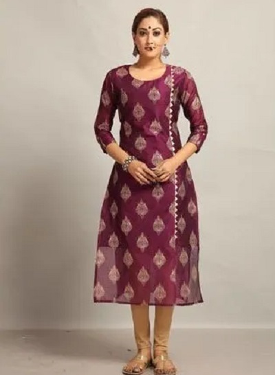 Designer Cotton Silk Kurta