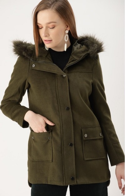 Fur Parka Coat For Women