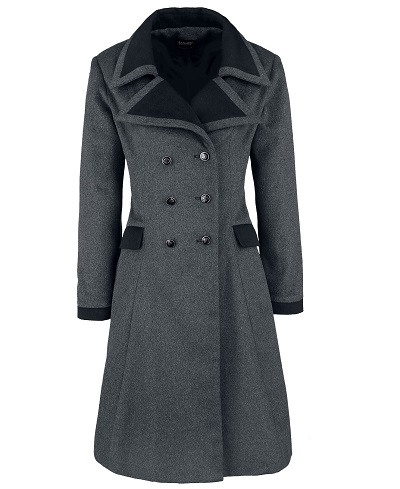 Ladies Long Winter Woolen Peacoat