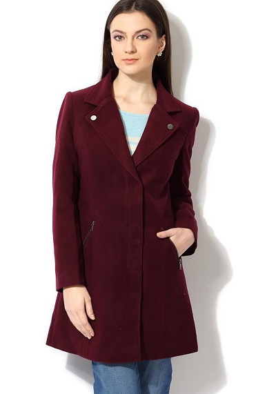 Simple Woolen Winter Blazer Style Coat