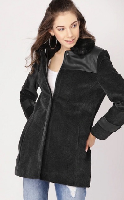 Zipper Jacket Style Coat