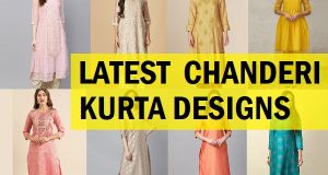 latest chanderi cotton kurti design