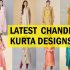 latest chanderi cotton kurti design