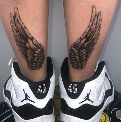 Angel Wing Tattoo Design