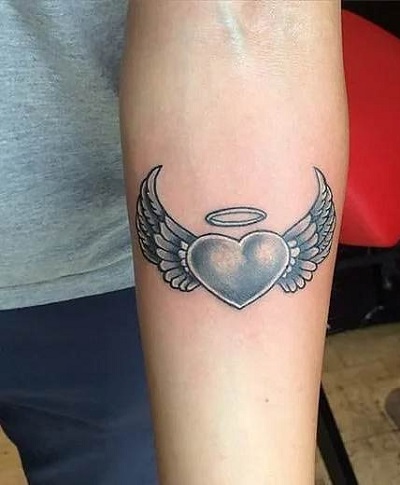 Designer Angel Wing Tattoo