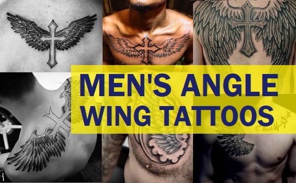Latest 50 Men Angel Wings Tattoo Designs (2023)