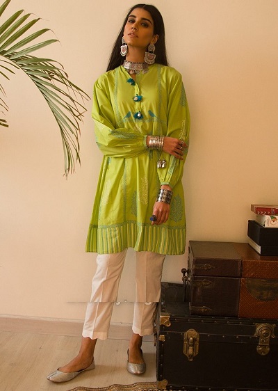 Buy White Trousers & Pants for Women by Jaipur Kurti Online | Ajio.com