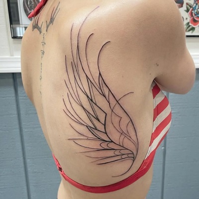 Rib Cage Tattoo Design