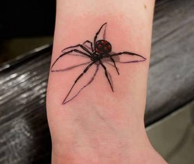 Small Spider Tattoo Pattern