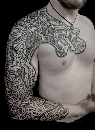 Arm Covering Celtic Tattoo