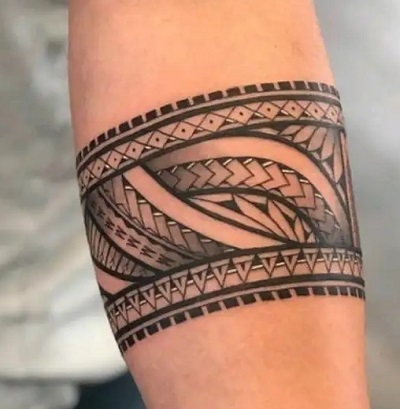Celtic Knotted Armband Tattoo