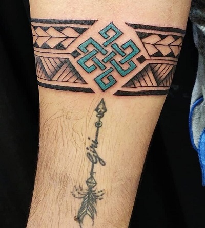 Celtic Upper Arm band tattoo
