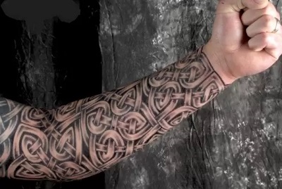 Full Sleeve Celtic Arm tattoo