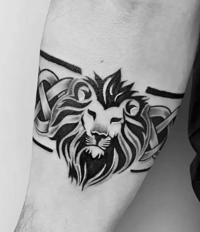 Lion Celtic Tattoo