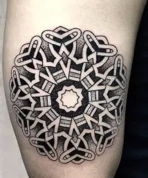 Mandala Celtic tattoo