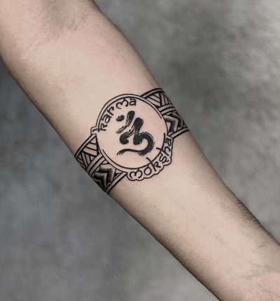Spiritual Armband Tattoo