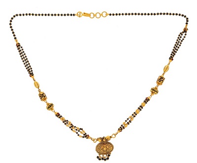 Antique Small Marathi Gold Mangalsutra