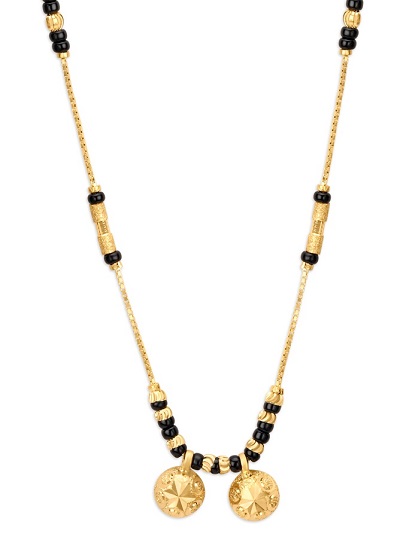 Thin Chain Gold Mangalsutra