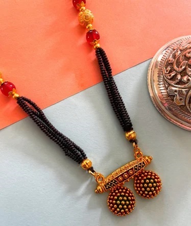 Traditional Marathi Style Gold Mangalsutra