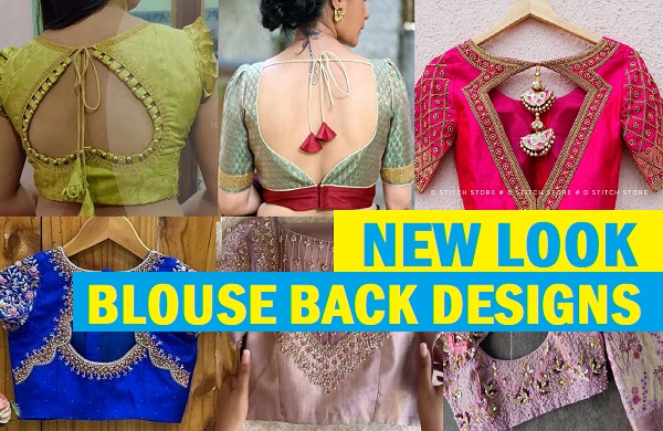 blouse back neck designs