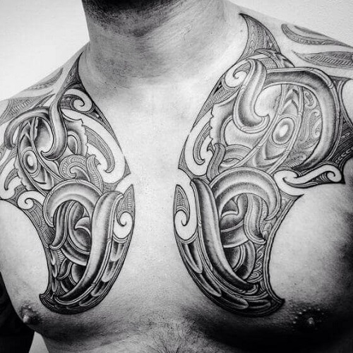 Artistic Maori Tattoo For Men