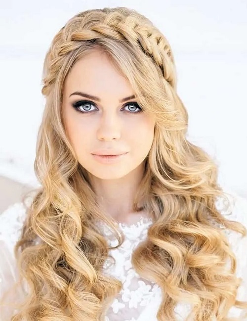 Braided crown Hairstyle