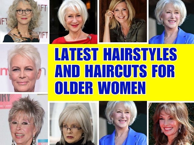 hairstyles and haircuts for older women