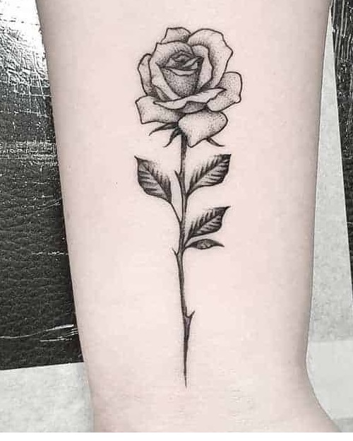 Shades Rose Tattoo Design