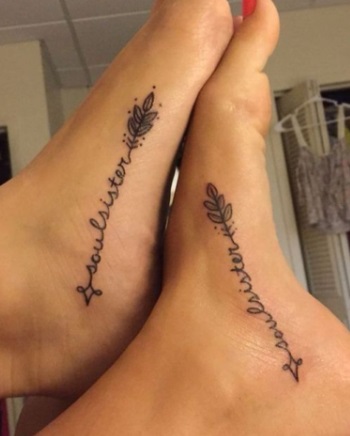 Soul sisters tattoos for girls