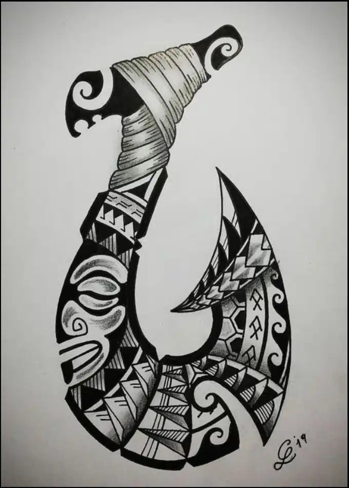 Spiral Maori Tattoo