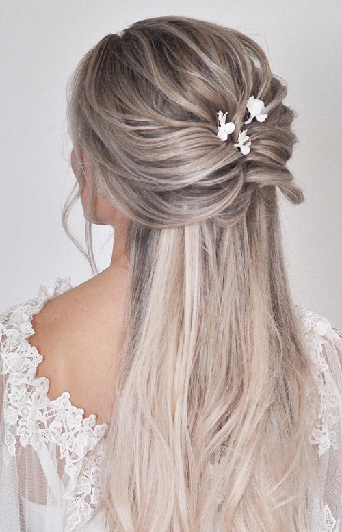 Texture updo bridal Hairstyle