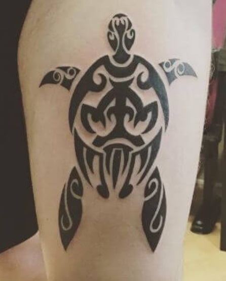 Turtle Tattoo Pattern