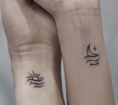 Wrist Friendship girls tattoo
