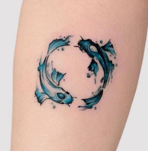 Yin Yang Style Tattoo