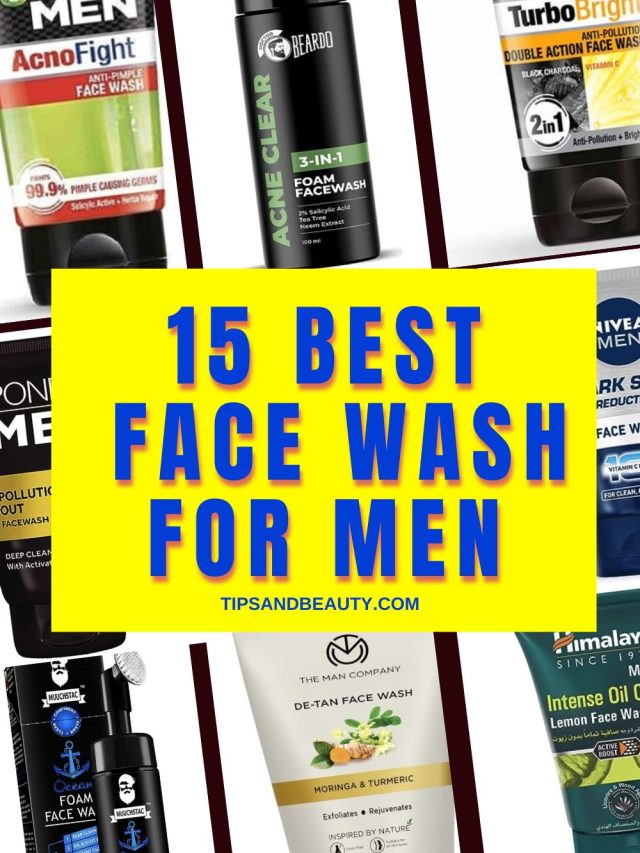 Top 15 Best Face Wash For Men in India (2023)