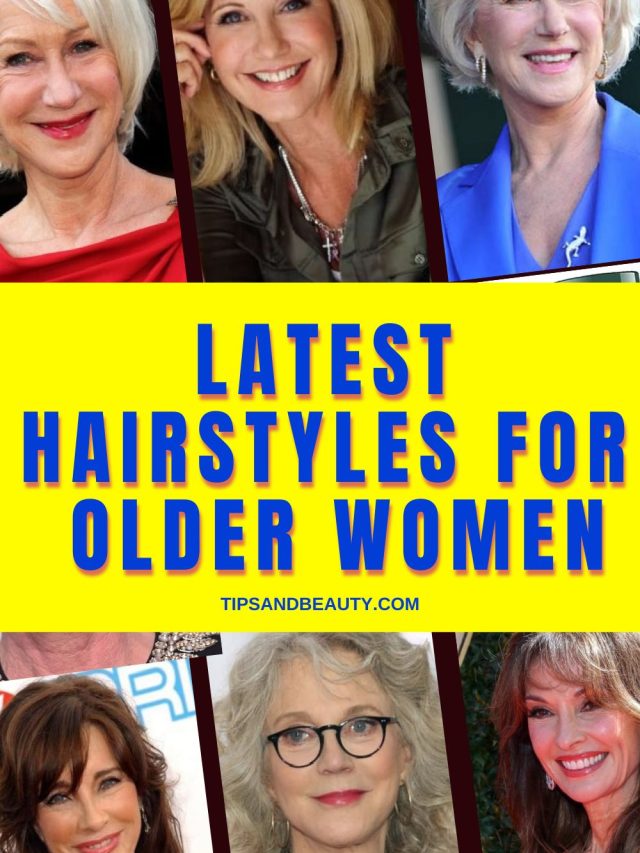 Latest 20 Hairstyles For Older Women To look Younger - Tips and Beauty