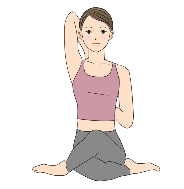 gomukhasana cow face pose