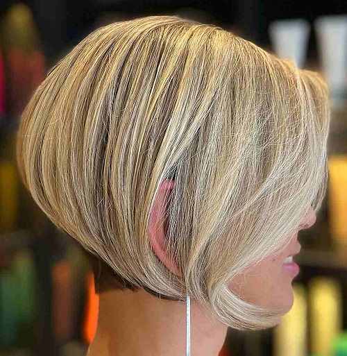 Inverted Short Bob Hairstyle