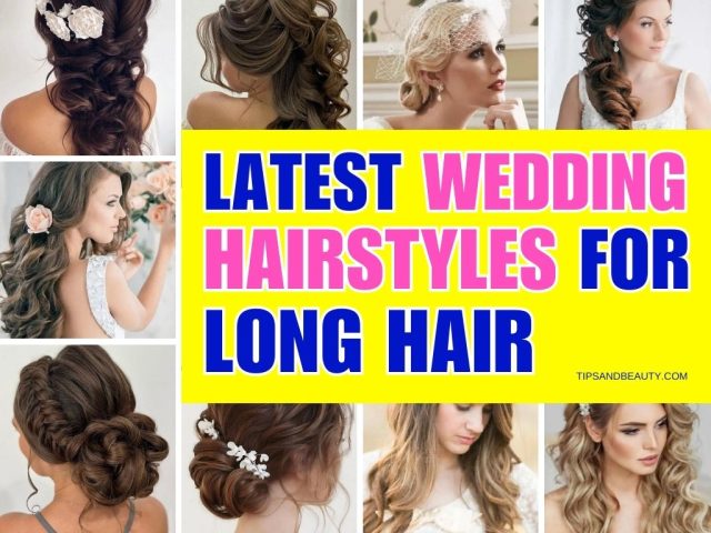 latest wedding hairstyles for long hair