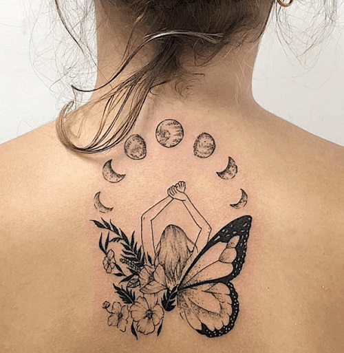 Back Design Of Tattoo